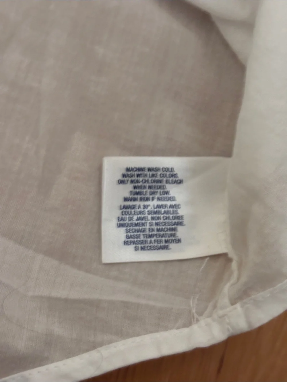 Ralph Lauren White 100% Cotton Button-down  Ruffled Shirt ~ Child’s Size 16